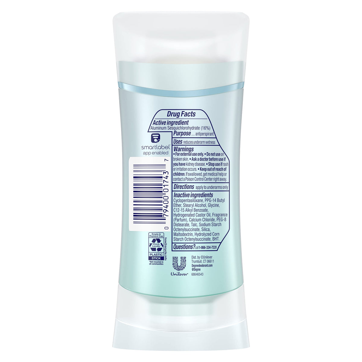 Degree Antiperspirant Deodorant Sexy Intrigue 2 6 oz 4 Count – close-up detail
