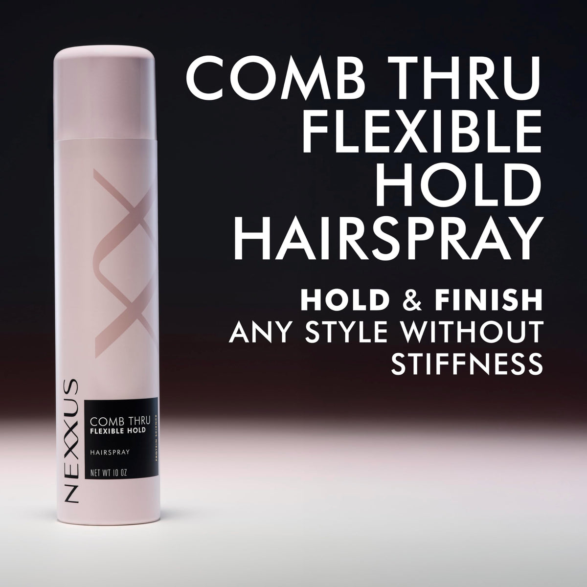 Nexxus Styling Hairspray Comb Thru Flexible Hold 10 oz – full view