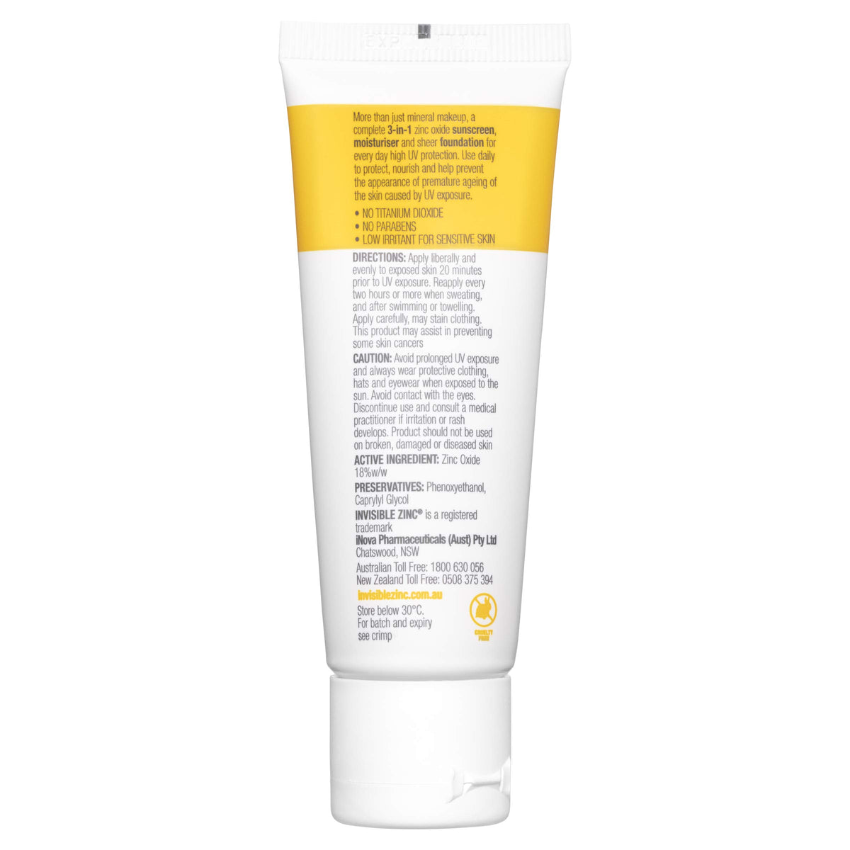 Invisible Zinc Light Tinted Daywear SPF 30 - Invisible Zinc Official Imagery - 8