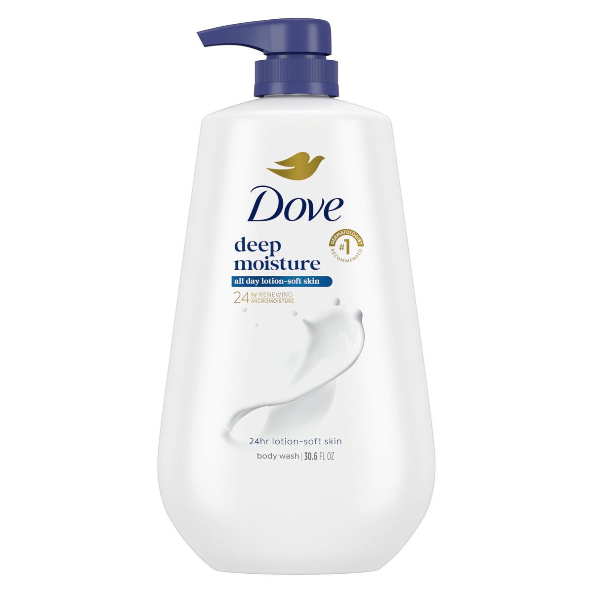 Dove Deep Moisture Body Wash 30 6 oz Pump Sulfate Free