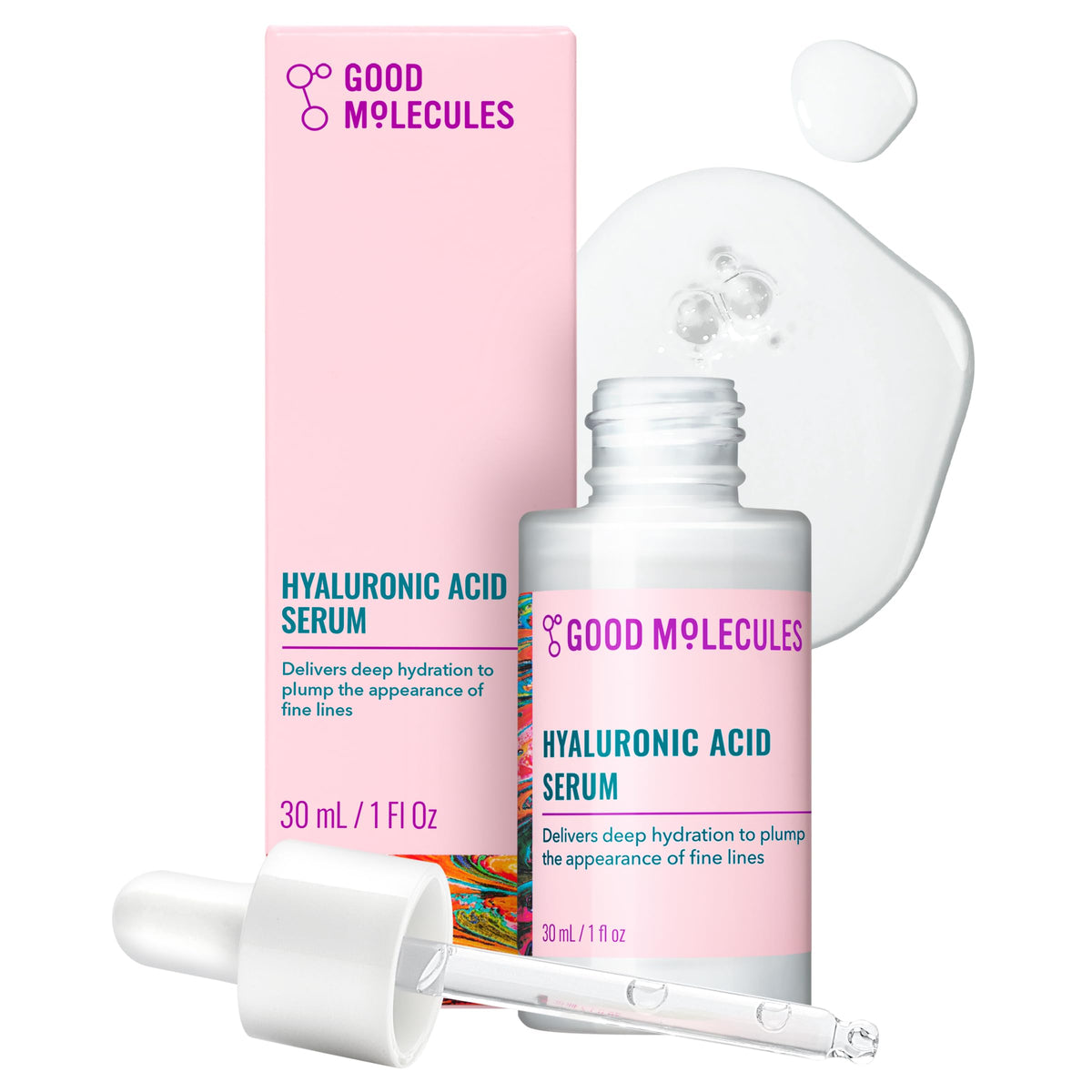 Good Molecules Hyaluronic Acid Serum for Face Hydrating – product photo (Serums)