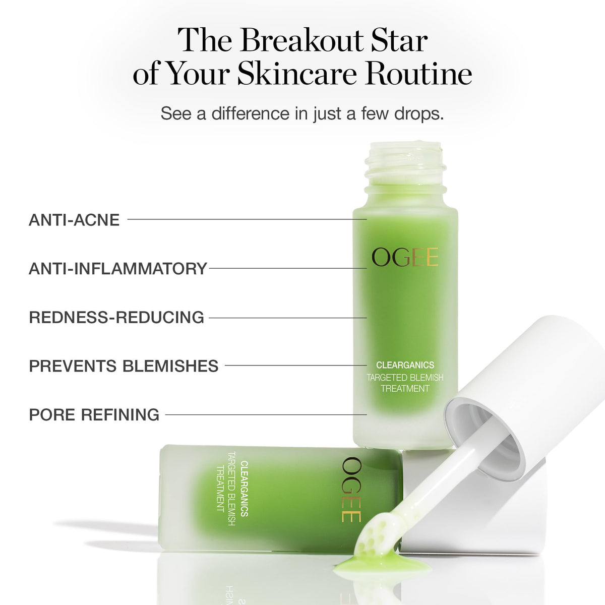 Ogee Plant Based Acne Treatment for Face with Salicylic Acid - Ogee Official Imagery - 6