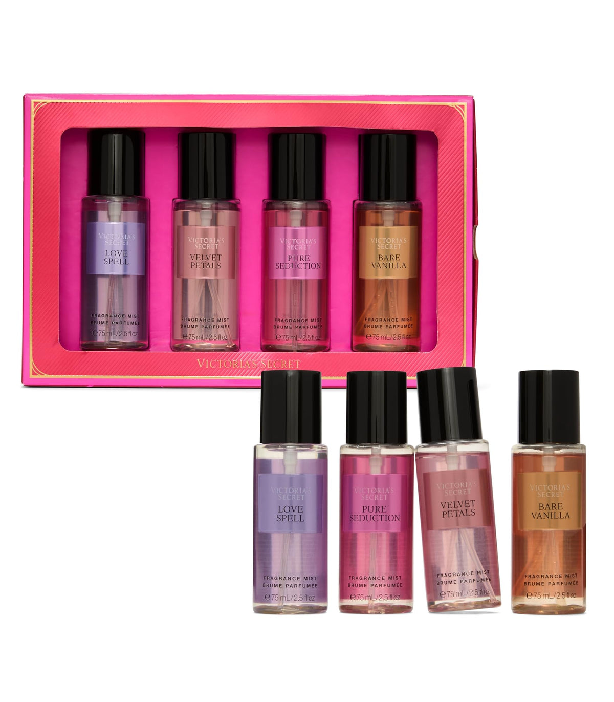Victoria s Secret Mist Collection 4 Piece Mini Mist Gift Set - Victoria's Secret Official Imagery - 2