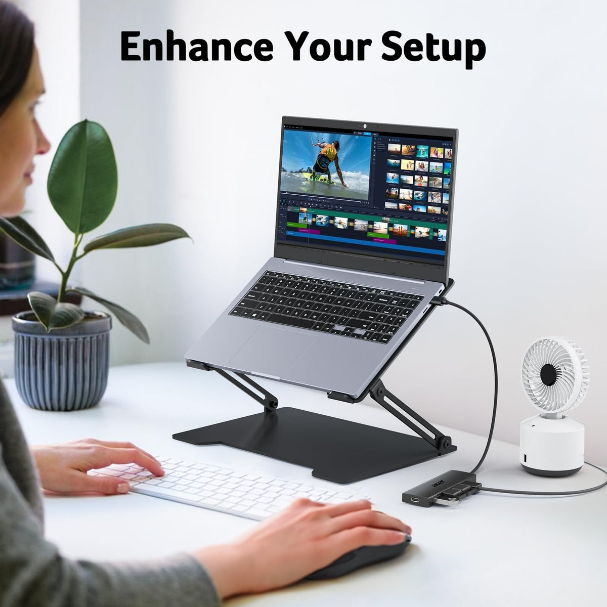 Premium Selection – USB Hubs on display