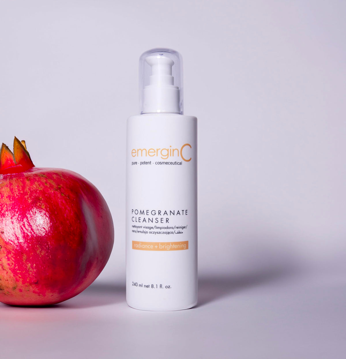 emerginC Pomegranate Gel Cleanser - emergin C Official Imagery - 5