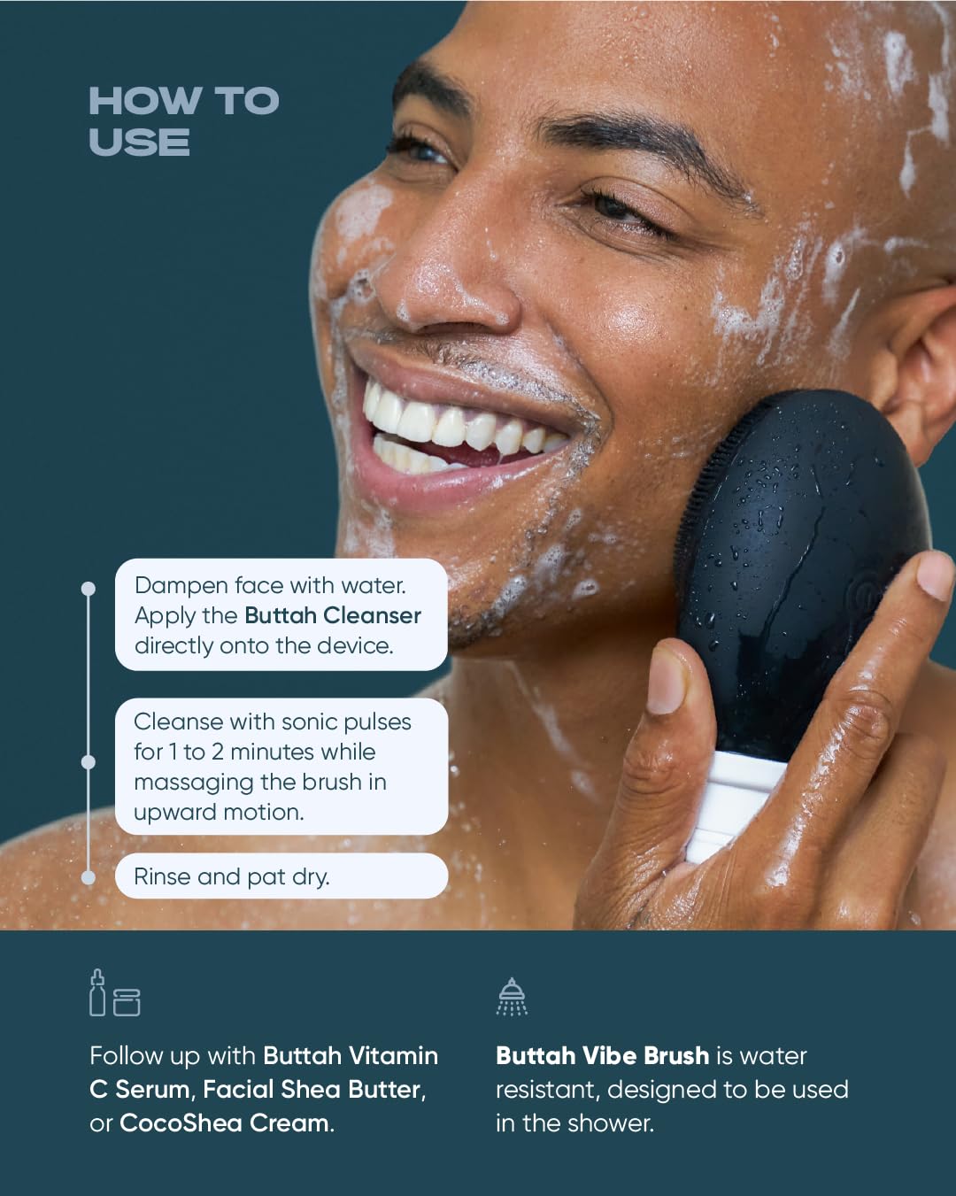 Buttah Skin by Dorion Renaud Buttah Vibe Cleansing Brush - buttah. by Dorion Renaud Official Imagery - 6
