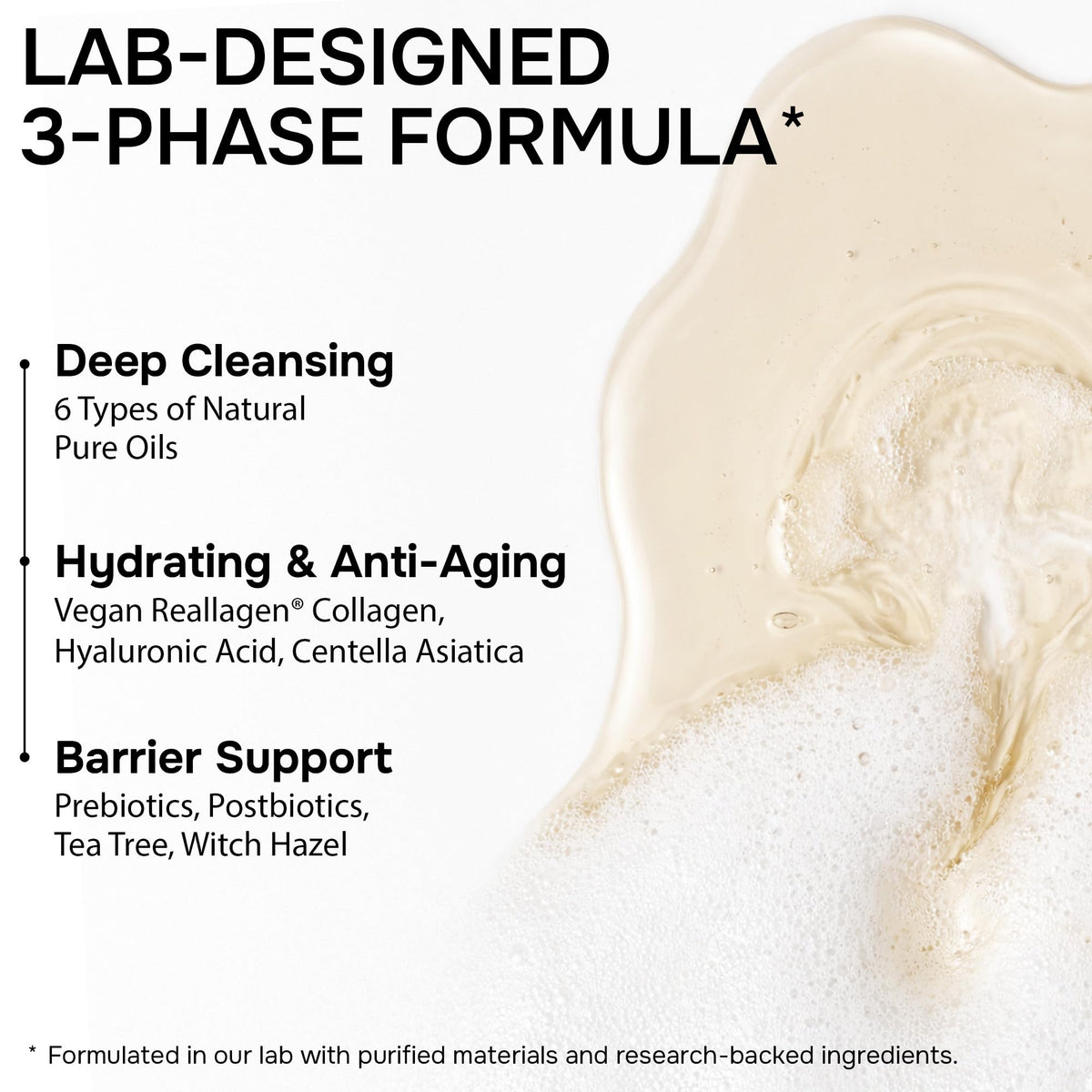 SimplyVital Cleansing Oil to Milk Collagen Retinol Cream Set - SimplyVital Official Imagery - 4
