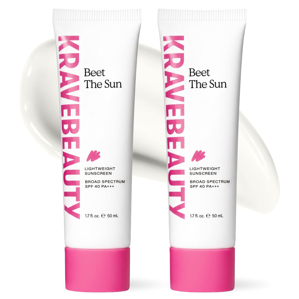 KraveBeauty Beet The Sun SPF 40 PA Sunscreen 2 Pack 2 x 50 - KraveBeauty Official Imagery - 2