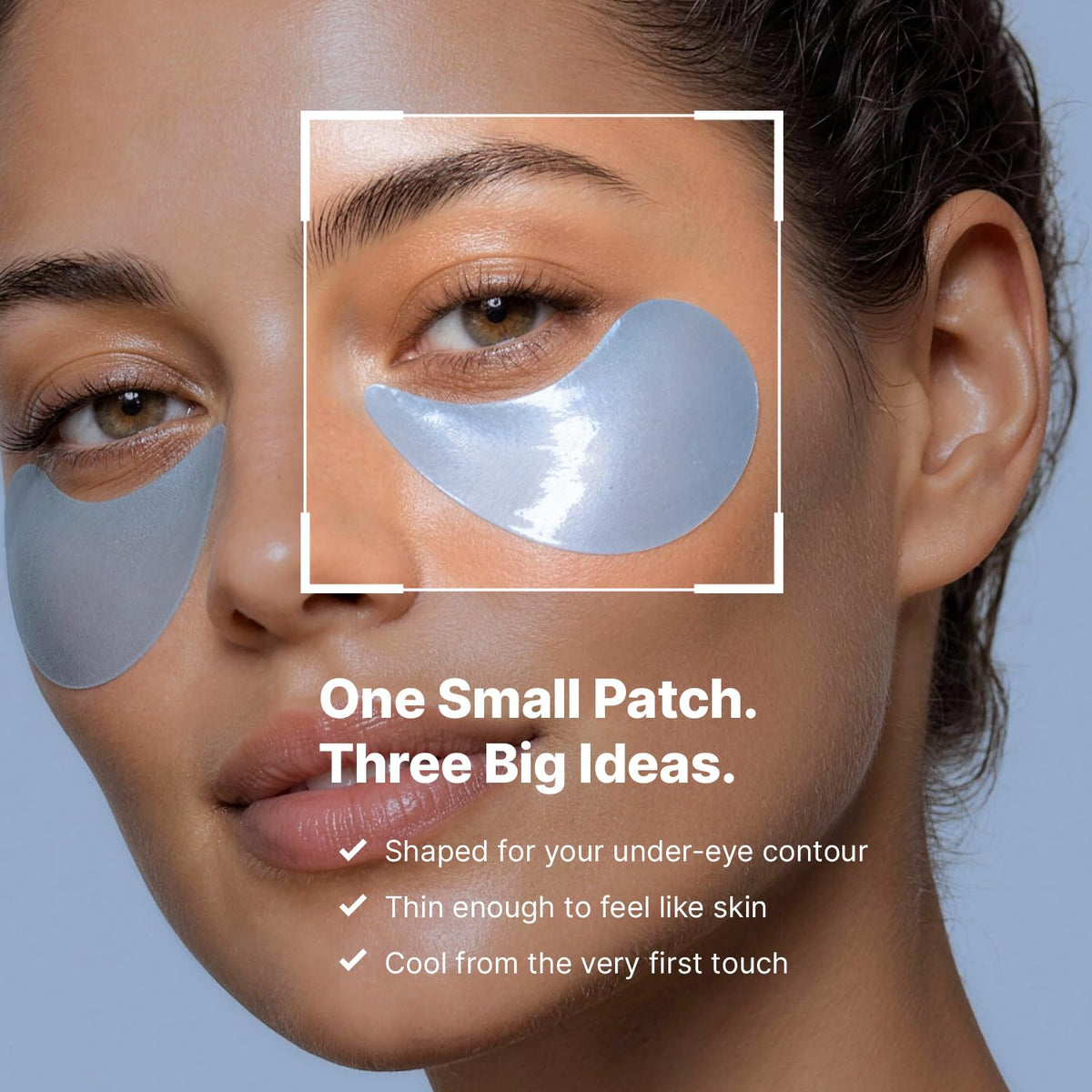 Enaskin Naturals Under Eye Patches for Puffy Eyes Dark – packaging and label
