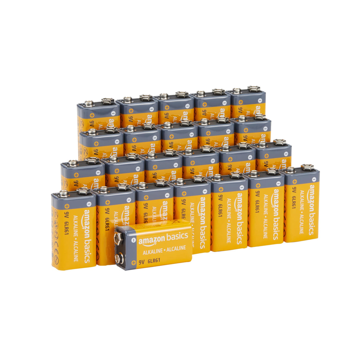 Amazon Basics – 9V on display