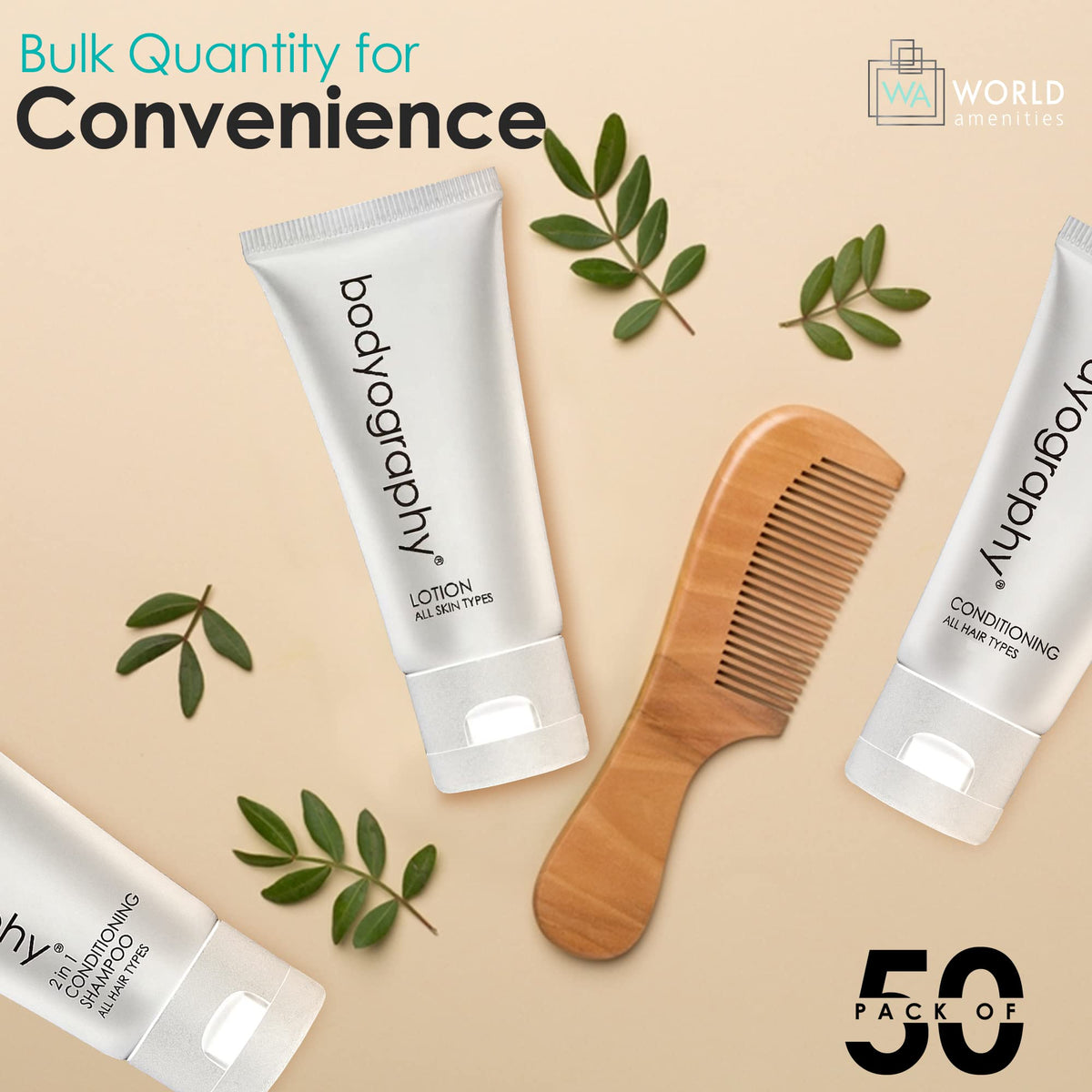 World Amenities Bodyography blanc Bulk Hand and Body Lotion - World Amenities Official Imagery - 4
