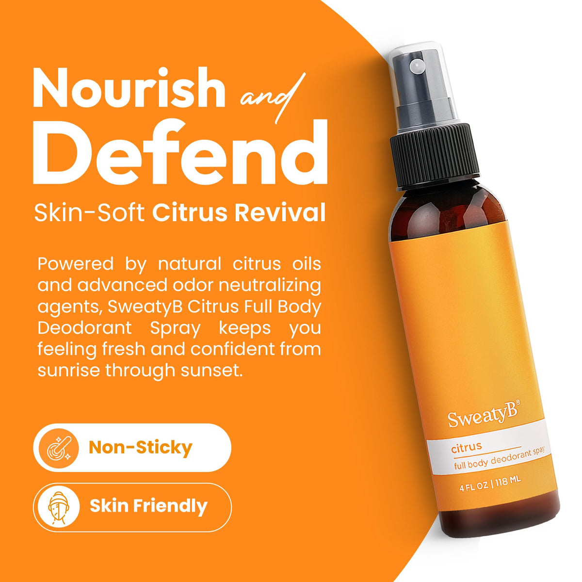 SweatyB deodorant spray - SweatyB Official Imagery - 4