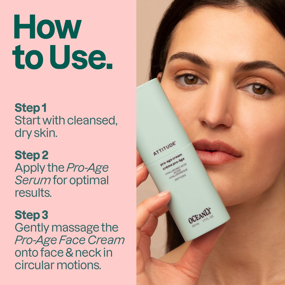 ATTITUDE Anti Aging Face Cream With Hyaluronic Acid Peptides - BIO SPECTRA ATTITUDE Official Imagery - 6