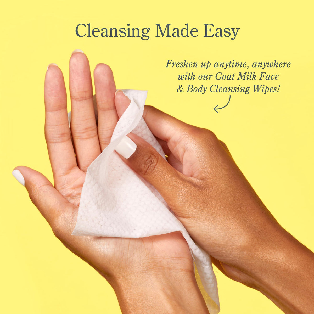 Beekman 1802 Goat Milk Face Wipes Pistachio Dark Cherry 100 - Beekman 1802 Official Imagery - 7