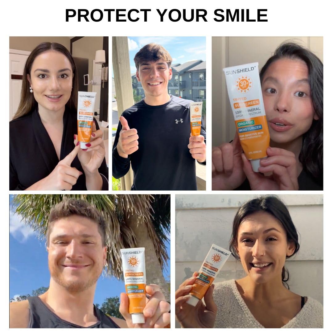 Daily SunShield Tinted Mineral Sunscreen SPF 30 Oat - Ginger Armor Official Imagery - 5