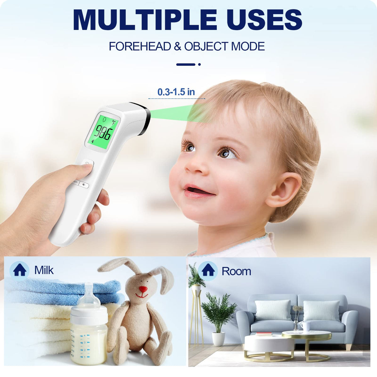 Goodbaby No Touch Thermometer for Adults and Kid Accurate – full view