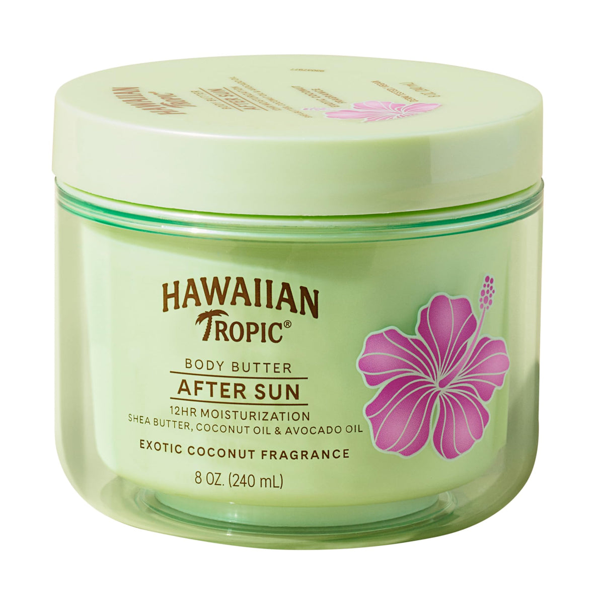 Hawaiian Tropic After Sun Body Butter with Coconut Oil 8 Oz