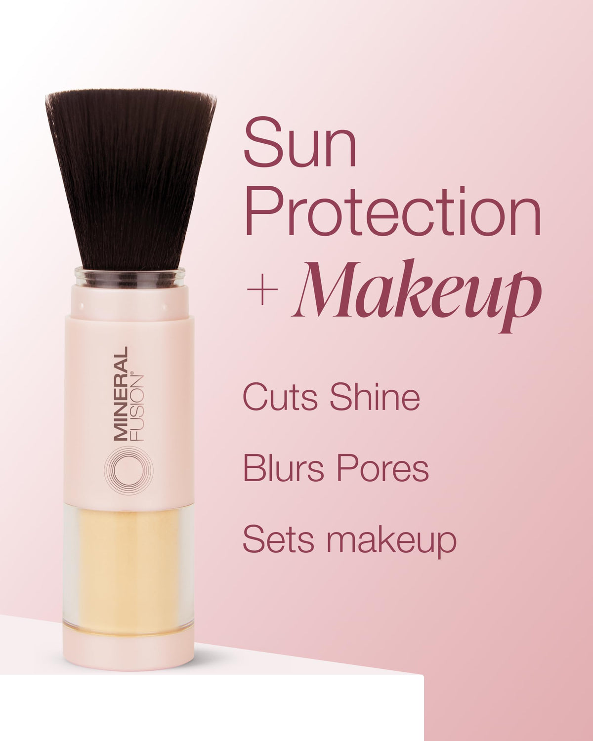 Mineral Fusion Brush On Powder Sunscreen for Face SPF 30 - Mineral Fusion Official Imagery - 5