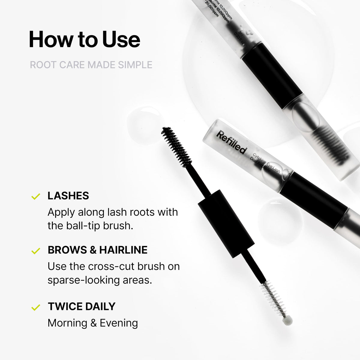 Refilled Hair Lash Growth Set - Refilled Official Imagery - 8