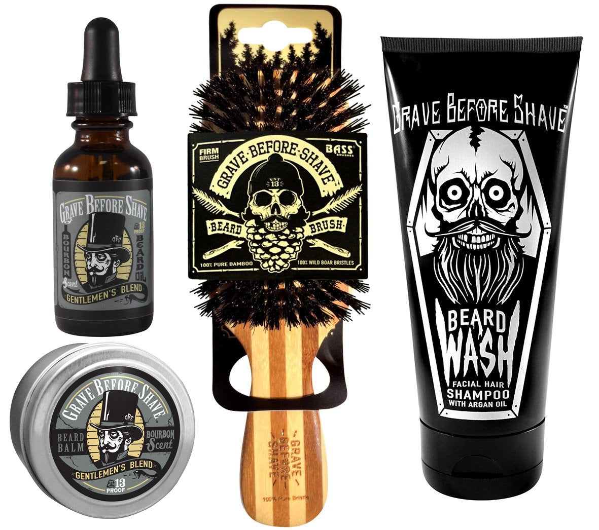 Grave Before Shave Beard Care Pack - Grave Before Shave Official Imagery - 2