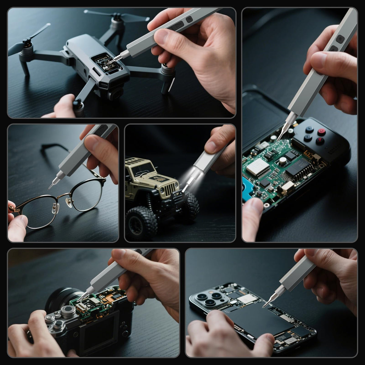 STREBITO Electric Screwdriver 144 in 1 Precision Screwdriver - STREBITO Official Imagery - 7