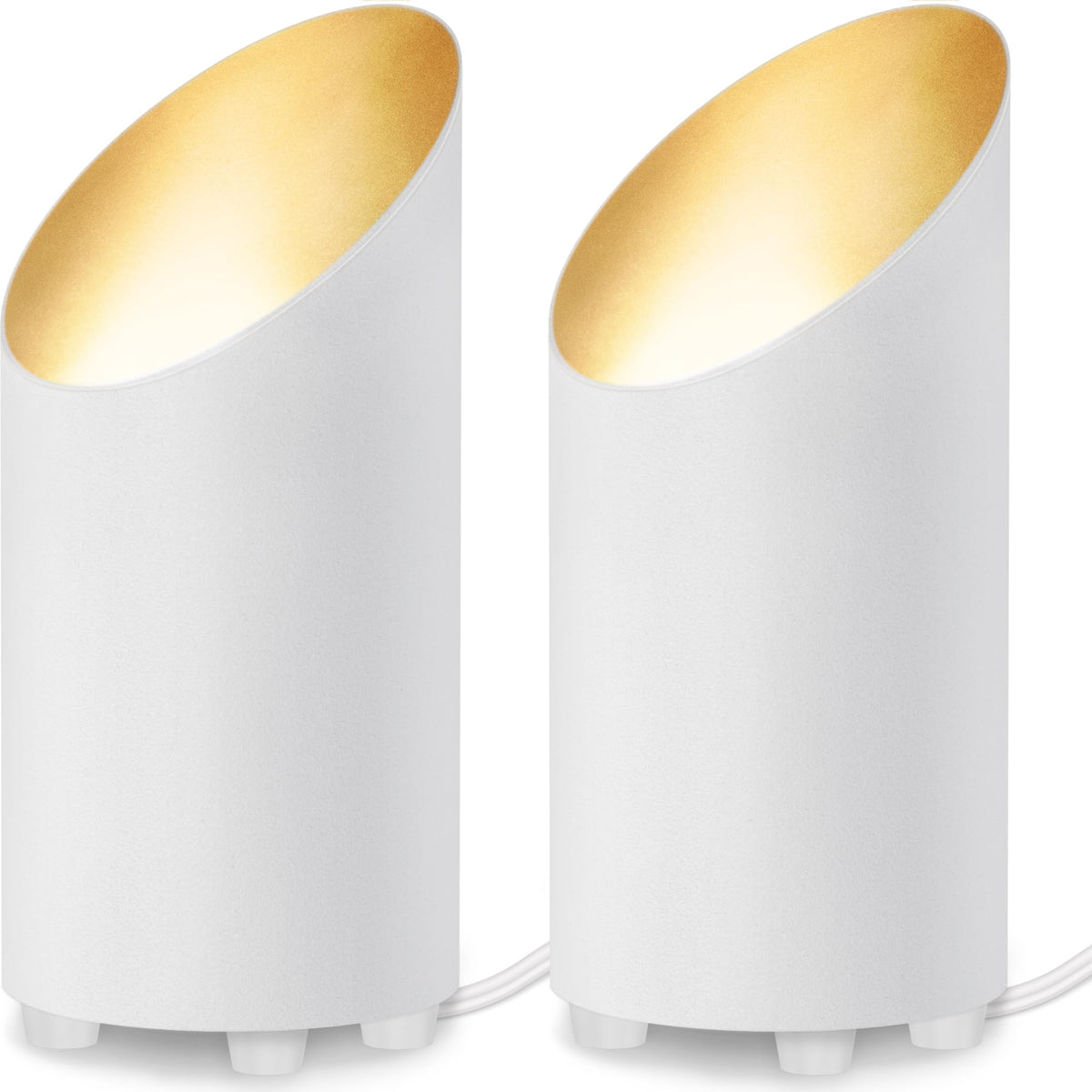 SUNVIE 2 Pack Uplighting Indoor Floor Can Light 5W Up Lights - SUNVIE Official Imagery - 1