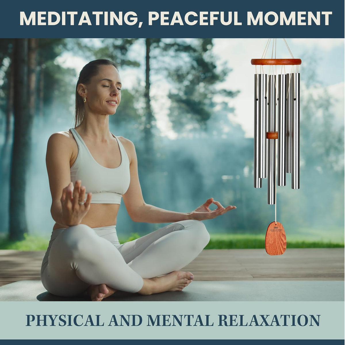 Woodstock Wind Chimes Original Amazing Grace Chime Memorial - Woodstock Chimes Official Imagery - 7