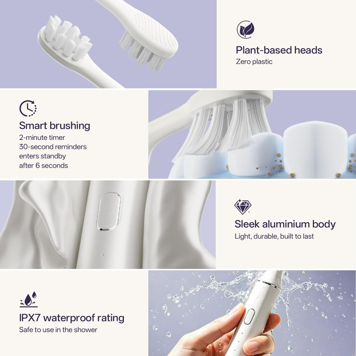Oday Electric Toothbrush for Adults with Toothbrush - Oday Official Imagery - 5