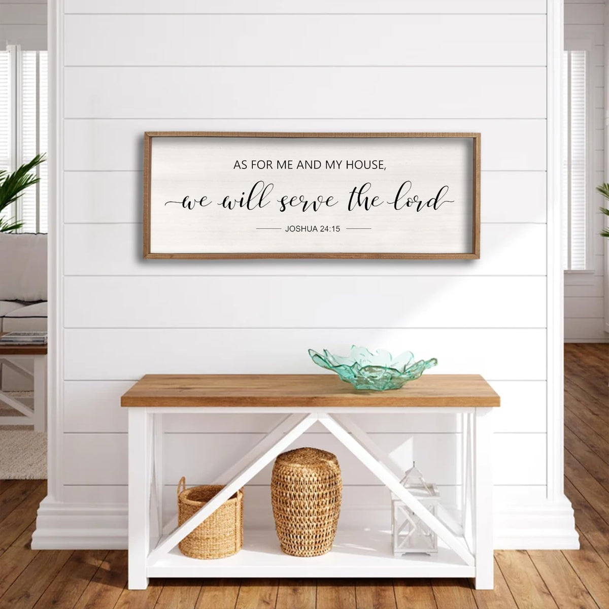 As For Me And My House We Will Serve The Lord Wall Decor 32 - comurdyo Official Imagery - 7