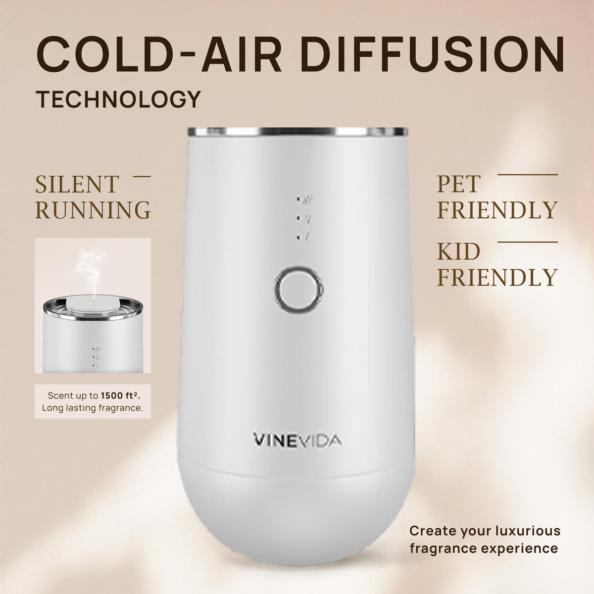 VINEVIDA Waterless Diffuser - VINEVIDA Official Imagery - 5