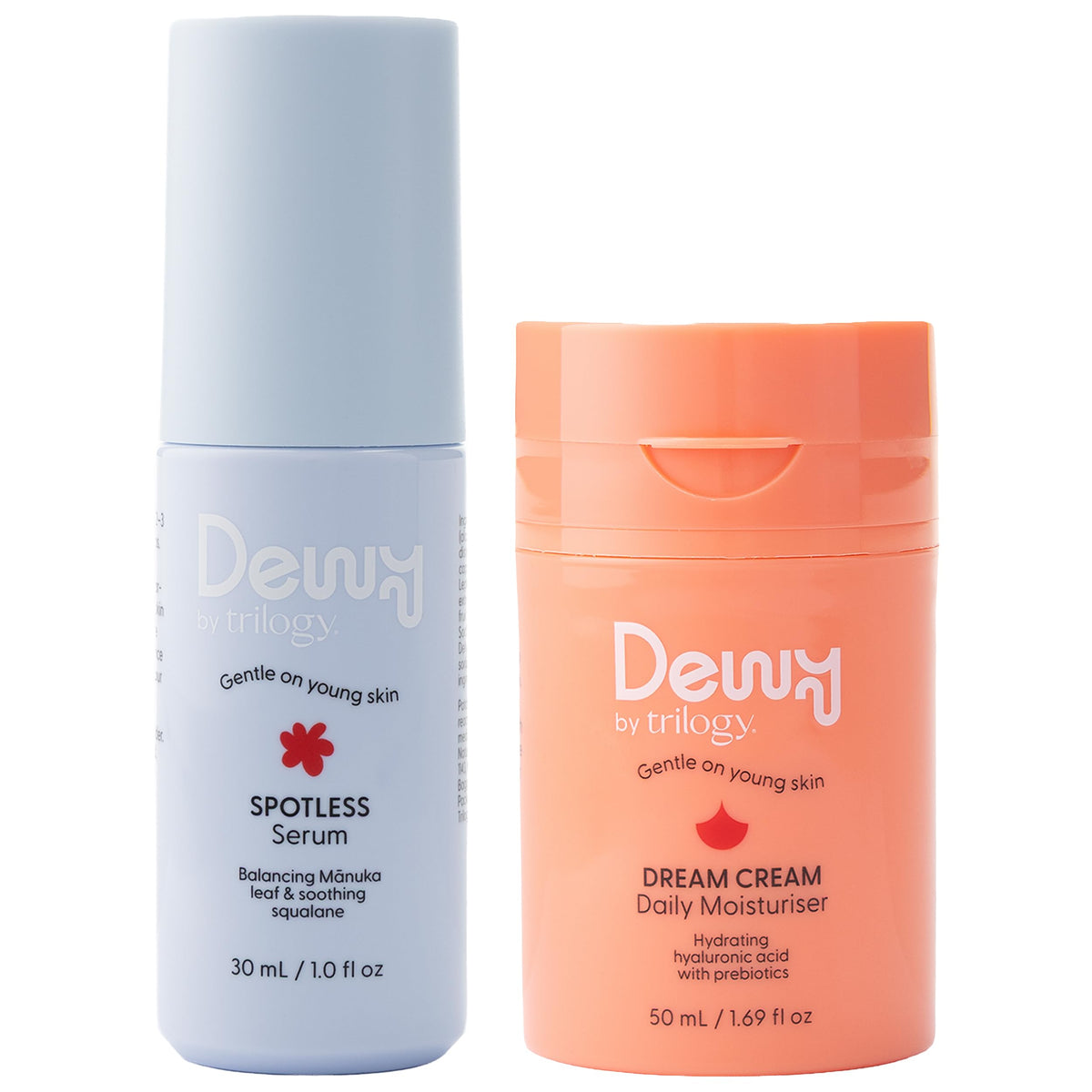 Dewy by Trilogy Serum Moisturizer Set for Teens 1 1 69 Fl Oz - Trilogy Official Imagery - 2