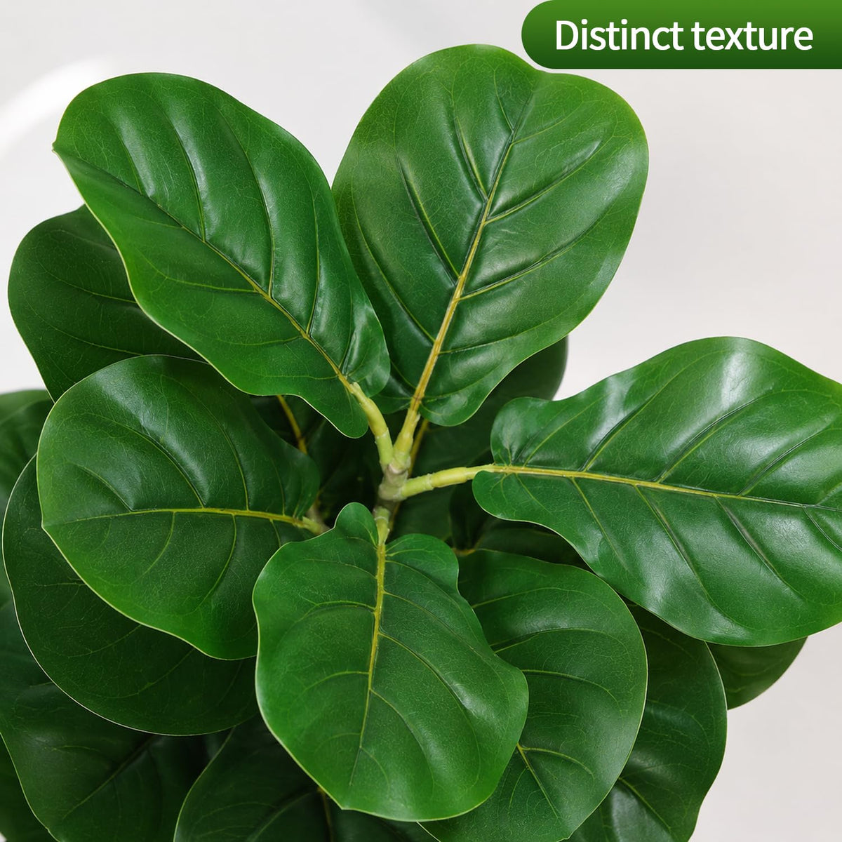 Artificial Fiddle Leaf Fig Tree 5ft Realistic Fake Plants - Aoxiwhcse Official Imagery - 8