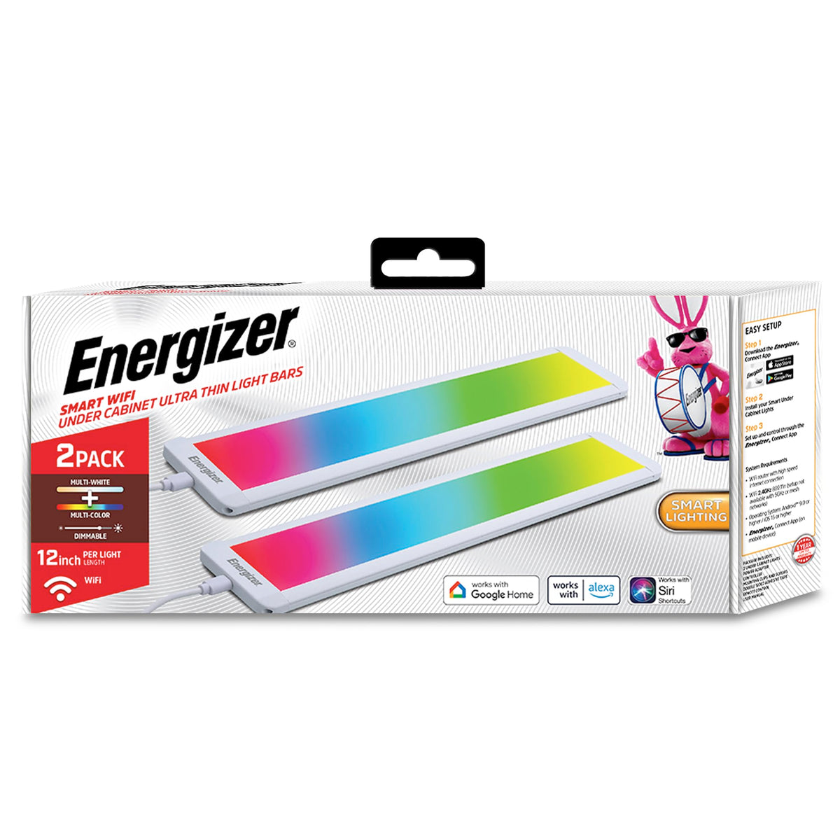 Energizer Smart Under Cabinet Light Bar 2 Pack Ultra Thin 0 - Energizer Official Imagery - 6