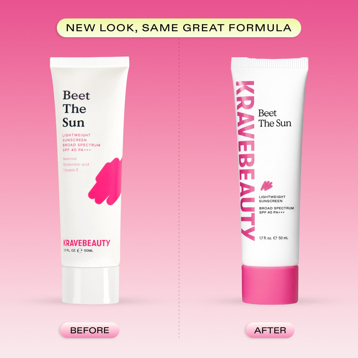 KraveBeauty Beet The Sun SPF 40 PA Sunscreen 2 Pack 2 x 50 - KraveBeauty Official Imagery - 3