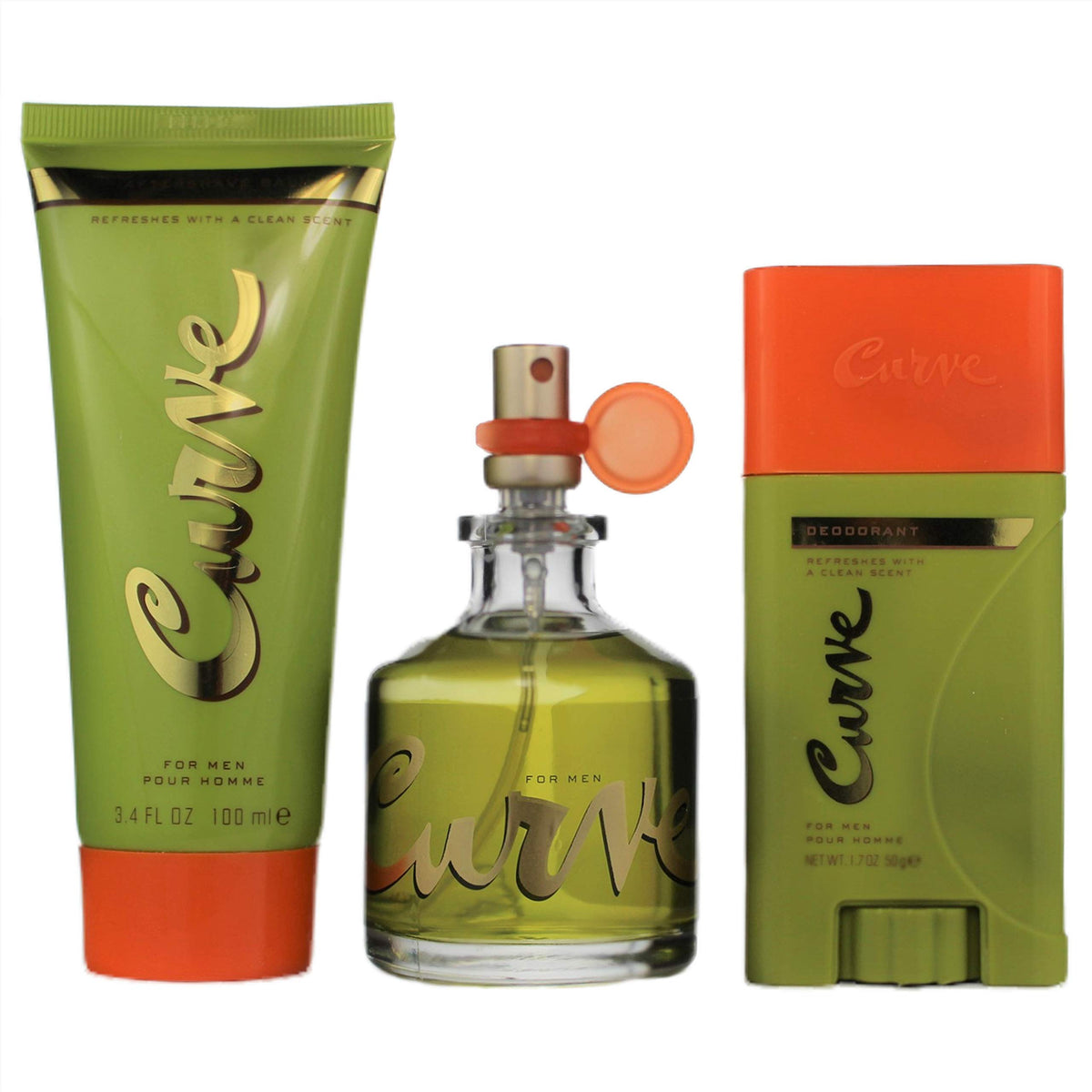 Curve Men s Cologne Spray After Shave Balm Deodorant Stick 1 - Curve Official Imagery - 2