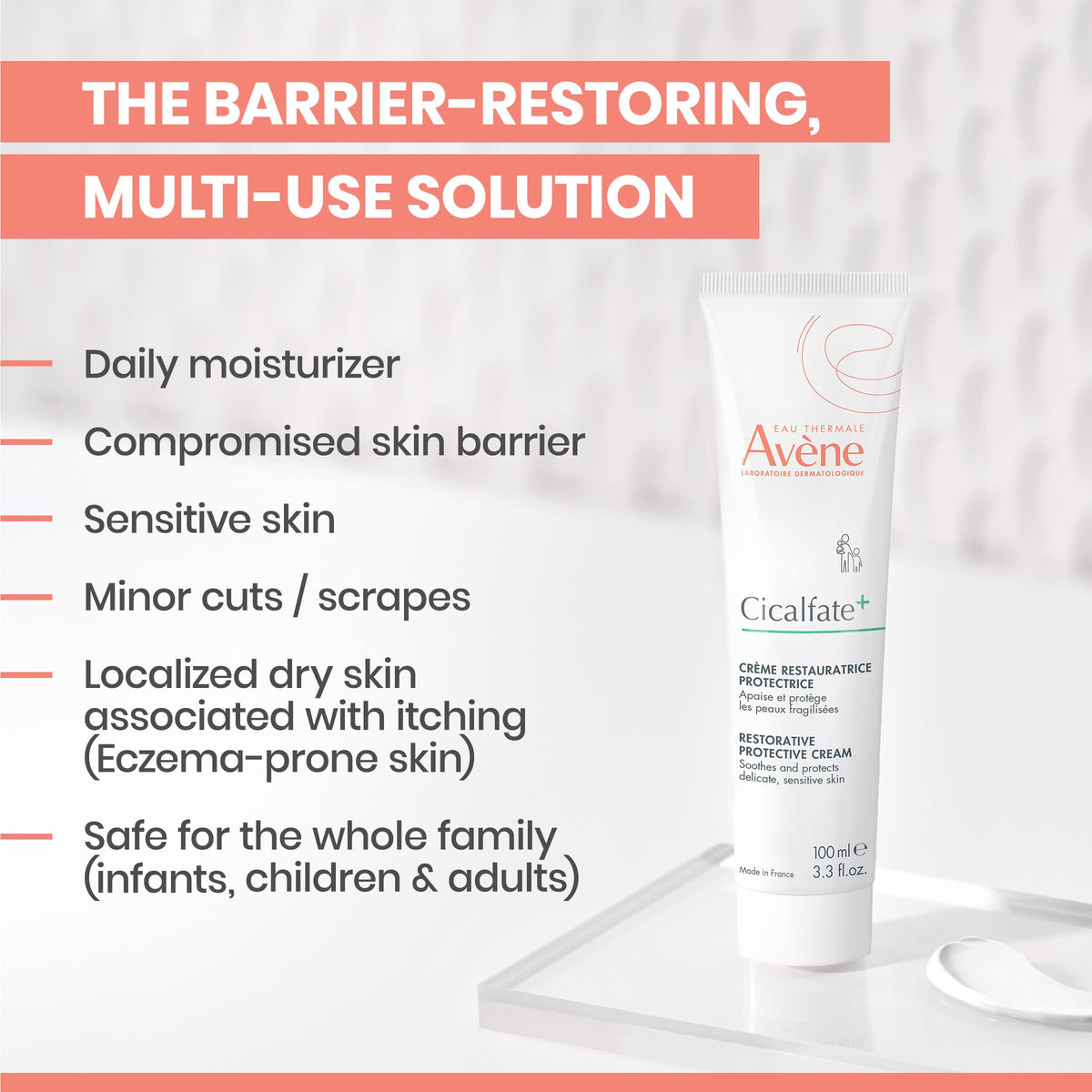 Av ne Cicalfate Restorative Protective Cream - Eau Thermale Avène Official Imagery - 6