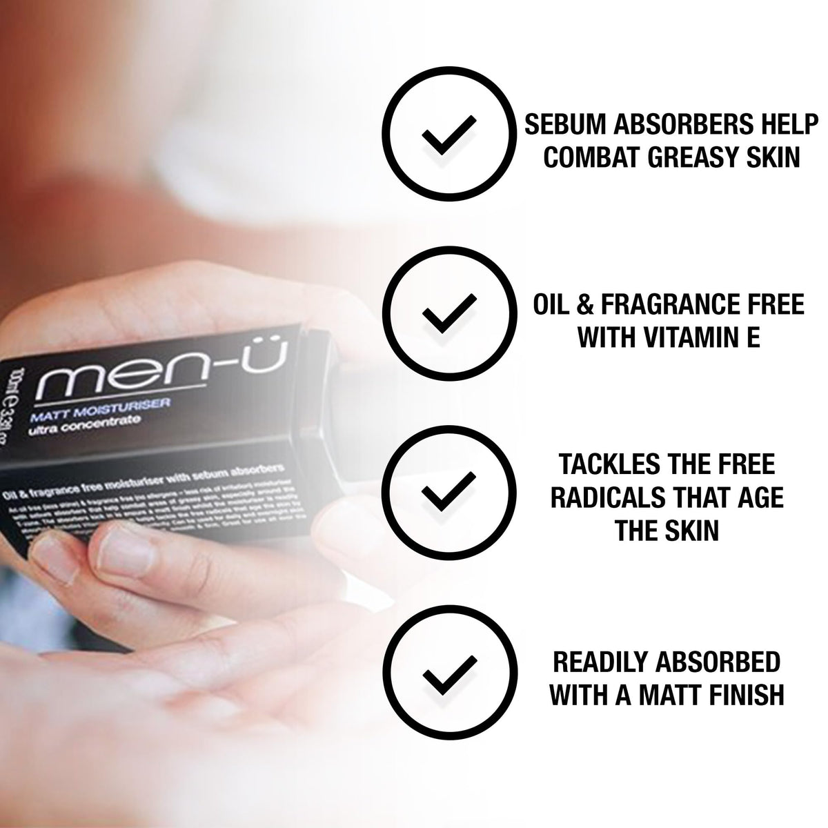 men MATT MOISTURIZER REFILL KIT for men UP TO 120 - men-ü Official Imagery - 3