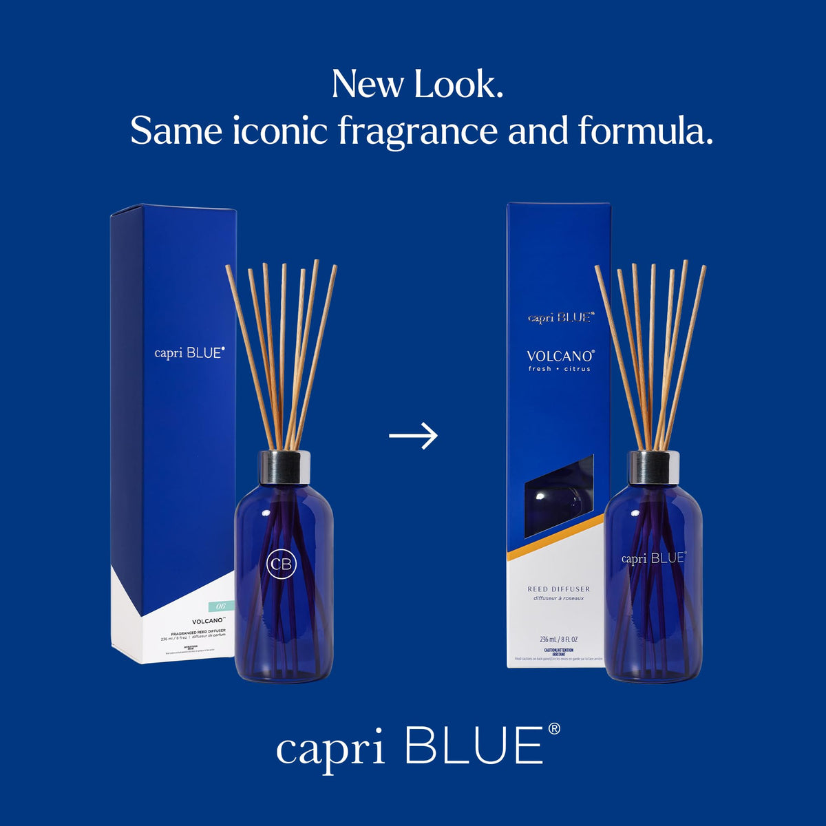 Capri Blue Volcano Reed Diffuser Set - Premium Selection Official Imagery - 3