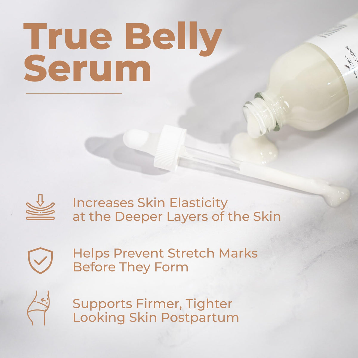 8 Sheep True Belly Serum Pregnancy Safe Skin Care Belly Oil - 8 SHEEP ORGANICS Official Imagery - 3