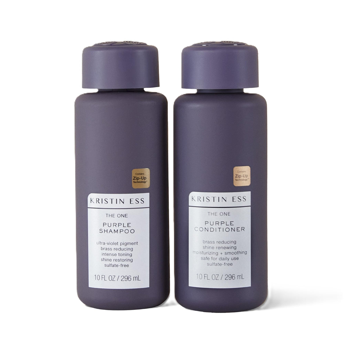Kristin Ess Hair Purple Shampoo and Conditioner Set for - Kristin Ess Official Imagery - 1