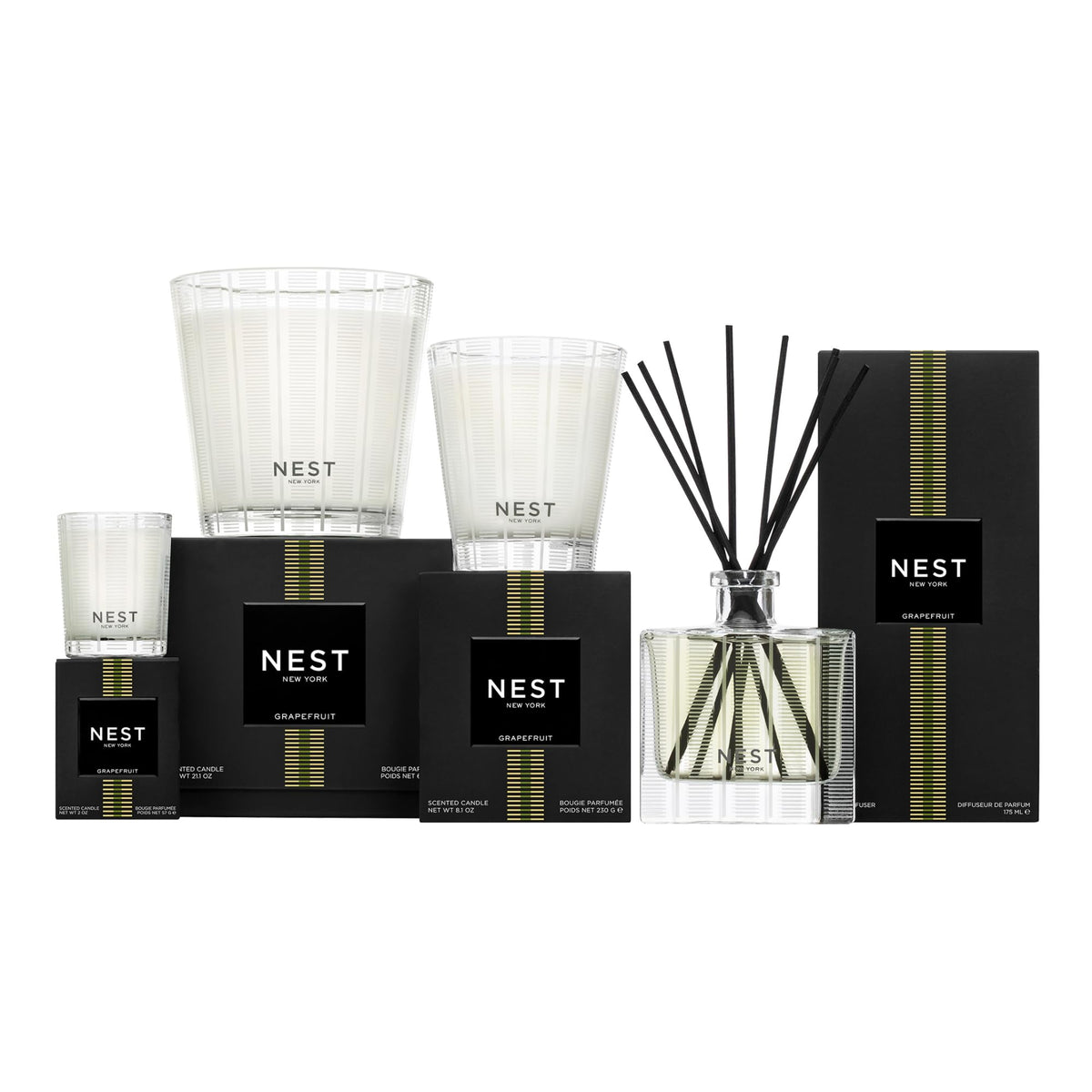 NEST New York Scented Classic Candle Grapefruit - Premium Selection Official Imagery - 8