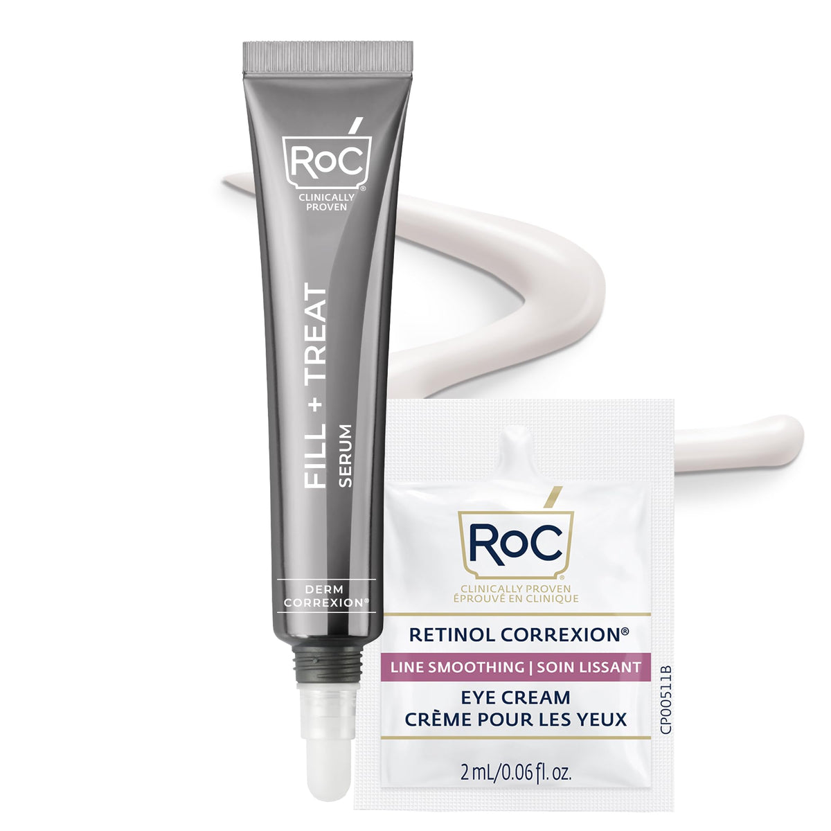 RoC Derm Correxion Fill Treat Retinol Serum Deep Wrinkle – product photo (Serums)