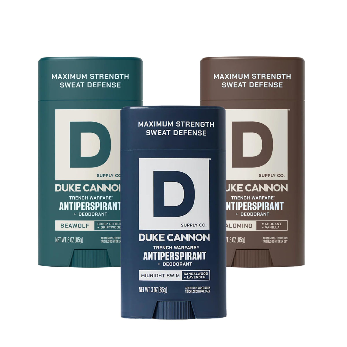 Duke Cannon Antiperspirant Deodorant for Men 3 Pack Bundle 3 - Duke Cannon Supply Co. Official Imagery - 2