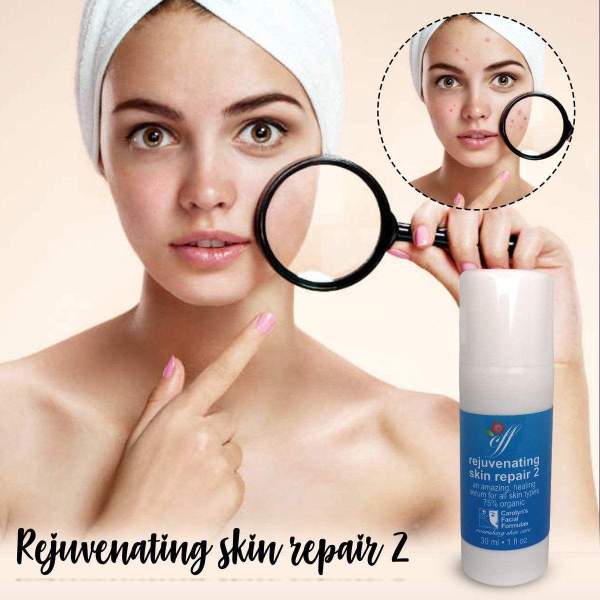 Carolyn s Facial Formulas Rejuvenating Skin Repair 2 - Carolyn's Facial Fitness Official Imagery - 5