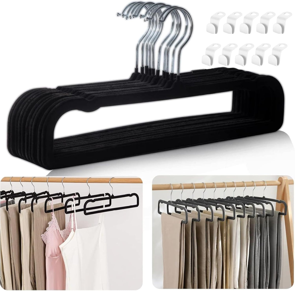 Velvet Hangers Non Slip - WJWSKI Official Imagery - 2