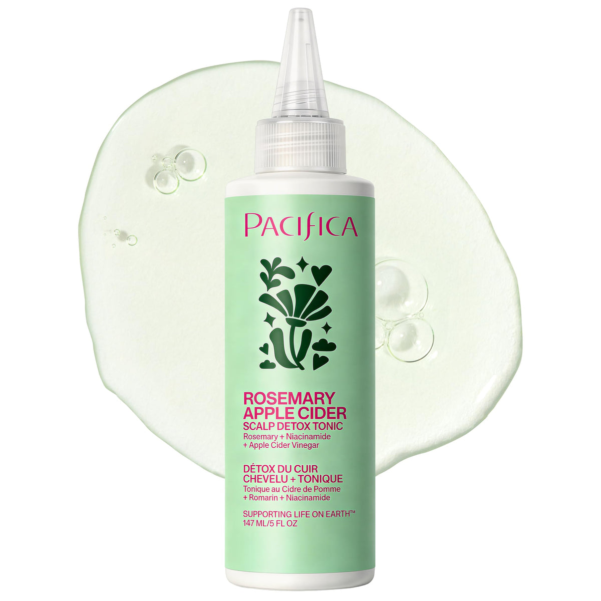 Pacifica Scalp Detox Tonic Scalp Exfoliator with Glycolic - Pacifica Official Imagery - 1