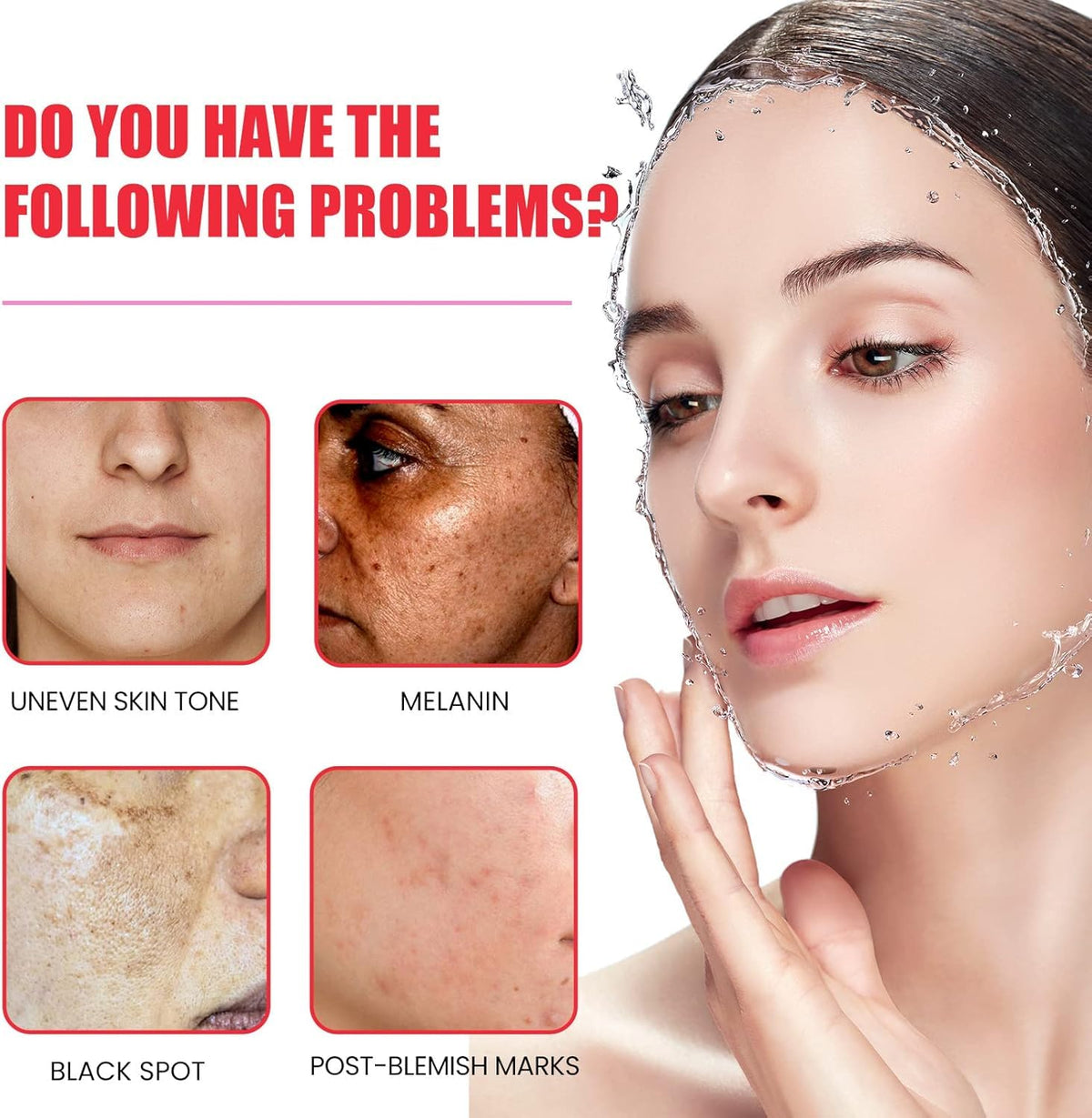 Melanina Anti Melasma Dark Kit Anti Melasma Serum Collagen - NEWUREHO Official Imagery - 5