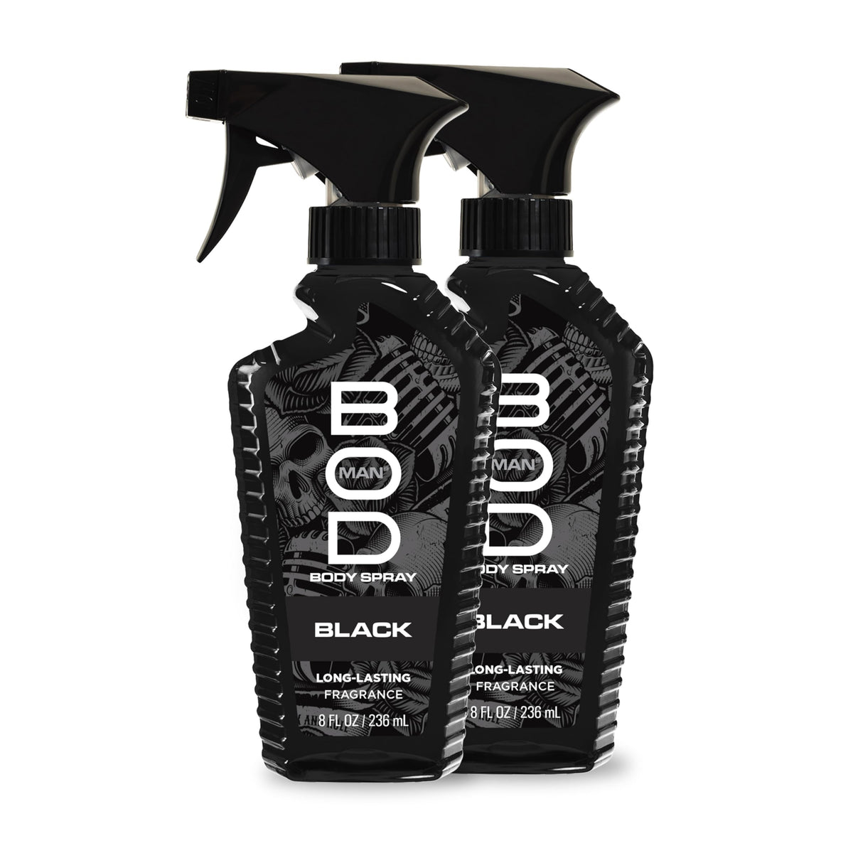 BOD man Fragrance Body Spray Black 8 fl oz – product photo (Body Sprays)