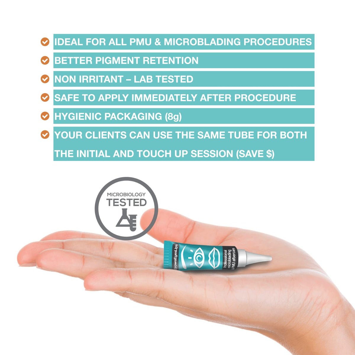 Microblading Aftercare - Brows Eyes Lips Official Imagery - 7