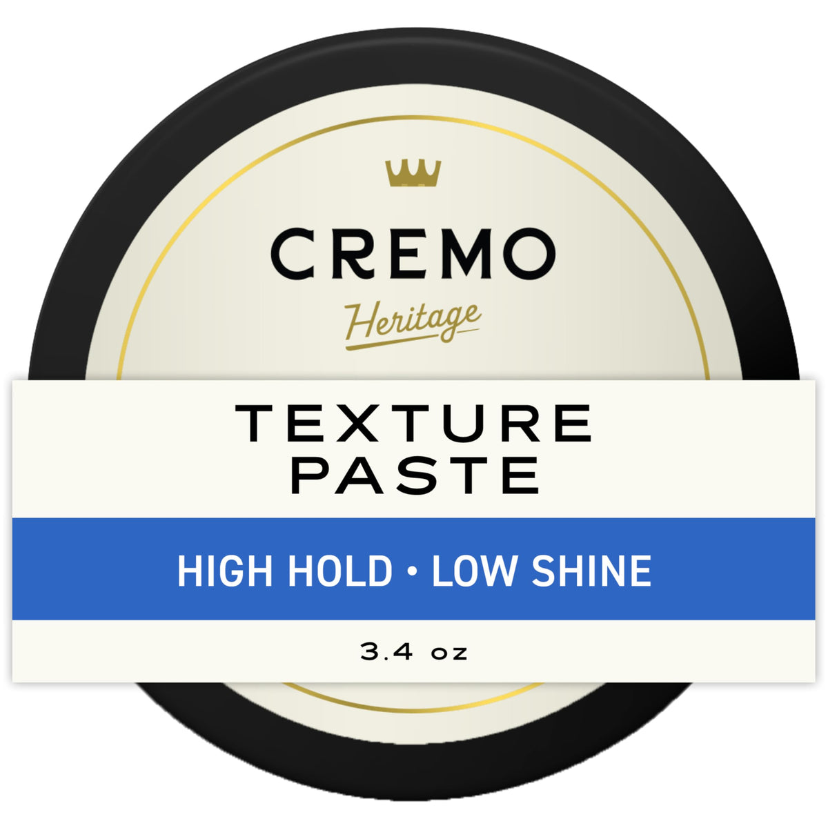 Cremo Texture Paste Hair Styling Products for Men 3 4 oz